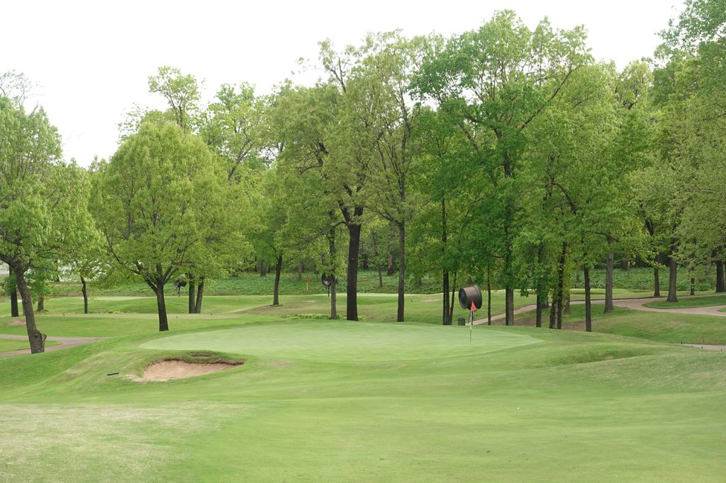 12th Hole at The Golf Club of Oklahoma (351 Yard Par 4)
